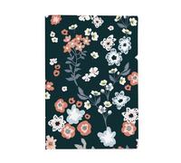 Nature Garden On Dark Passport Holder Pu Leather Passport and Document Holder Gifts for People That Travel Travelling Gifts Holiday Ducument for Passports ID Card Tickets Money Boarding Passes