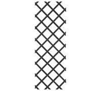 Nature Garden Trellis Plant Support Flower Arbour 50x150 cm Wood Anthracite