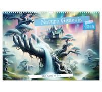 Nature Genesis - The hand of life (Wall Calendar 2026 DIN A3 landscape), CALVENDO 12 Month Wall Calendar: A year in a world where nature is created in its purest form.