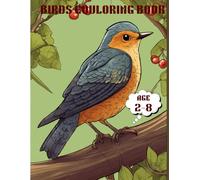 NATURE GIFTED BIRDS COLOURING BOOK FOR KIDS