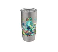 Nature Goddess Witch Mother Earth and Moon Phase Cottagecore Stainless Steel Insulated Tumbler
