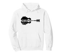 Nature Guitar - Acoustic Forest Music Trees Pullover Hoodie