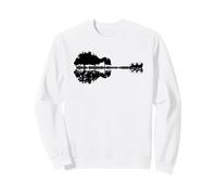 Nature Guitar - Acoustic Forest Music Trees Sweatshirt