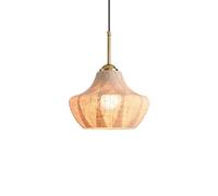 Nature Hand-Woven Fabric Pendant Light European Vintage Villa Hanging Lamp for Florists Libraries Cafes Restaurants Cash Registers Clubs Decoration Lighting Fixture (10"*7")