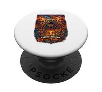 Nature Has No return Policy Bear Camping Hiking Vintage wild PopSockets Adhesive PopGrip