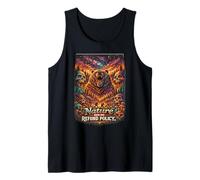 Nature Has No Return Policy Bear Camping Hiking Vintage Wild Tank Top