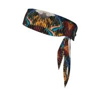 Nature Haven Sweatband Headband Absorb Sweat Elasticity Breathable For Running Outdoor Exercise Four Seasons