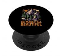 Nature He Made It All Beautiful Vintage Womens Christian PopSockets Adhesive PopGrip