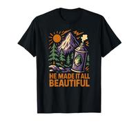 Nature He Made It All Beautiful Vintage Womens Christian T-Shirt
