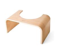 Nature HOCA Wood Toilet Stool Physiological FSC | Wooden Foot Step for Hemorrhoids and Constipation | Irritable Intestine Toilet Seat for Adults