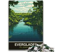 Nature in Florida Jigsaw Puzzles for Teenagers 2000 Piece, Learning Educational Toys Family Games with Matching Poster And Trivia Sheet 2000pcs(70x100cm)