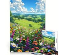 Nature in Glory Hard Jigsaw Puzzle for Adults 1000 Pieces Think Toy Peaceful Fun Clean Cut Fine Art Piece (38x26cm)