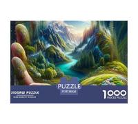 Nature in Hand 1000 Pieces Challenging Game Toys Gift -Mother Earth Floral Cosmic View for Home Wall Decoration Puzzle for Adults Kids38x26cm/1000pcs