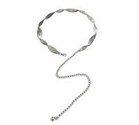 Nature Inspire Leaf Themed Waist Jewelry Portable Accessory For Trendy Women Ladies Who Love Accessories