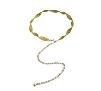Nature Inspire Leaf Themed Waist Jewelry Portable Accessory For Trendy Women Ladies Who Love Accessories Vintage Leaf Belt