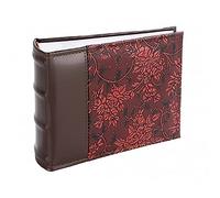 Nature Inspired 6x4 Photo Album - Sturdy & Long Lasting Fotoalbum with 100 Slip in Picture Pockets | Book Bound & Extra Space for Notes | Gift Idea for Family & Friends