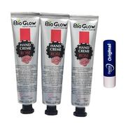 Nature Inspired Bio glow Rose with Rosemary Hand Cream,Cruelty Free & vegan mini Travel size 3X60ML With Free Original Lip Balm