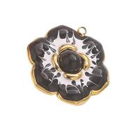 Nature Inspired Blossom Pendant Craft Charm For Handmade Jewelry Accessories And Gifts Elegant Flower Pendant For Women