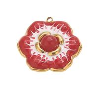 Nature Inspired Blossom Pendant Craft Charm For Handmade Jewelry Accessories And Gifts Elegant Flower Pendant For Women