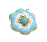 Nature Inspired Blossom Pendant Craft Charm For Handmade Jewelry Accessories And Gifts Elegant Flower Pendant For Women