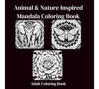 Nature Inspired Mandala Coloring for Adults