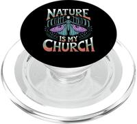 Nature Is My Church Witchcraft Wiccan PopSockets PopGrip for MagSafe