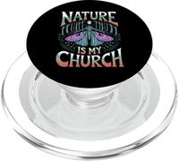 Nature Is My Church Witchcraft Wiccan PopSockets PopGrip for MagSafe