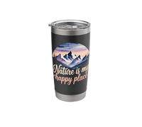 Nature is My Happy Place! Stainless Steel Insulated Tumbler