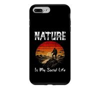 NATURE IS MY SOCIAL LIFE Love Adventure Alone Enjoy Silence Case for iPhone 7 Plus/8 Plus