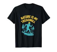 Nature Is My Treadmill Trail Running Graphic T-Shirt