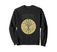 Nature Is The Cure Tree of Life Botanical Roots Sweatshirt