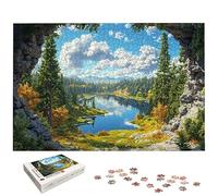 Nature Jigsaw Puzzles for Adults 2000, 2000 Piece Jigsaw Puzzles for Adults, Landscape Jigsaws with Exquisite Packaging Box, Impossible Puzzle for Home Decor, Gifts for Women, Gifts for Men, -6519