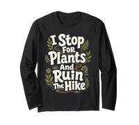 Nature Journaling Field Journal Naturalist Sketchbook Long Sleeve T-Shirt