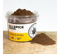 Nature Kitchen Allspice Ground, 50g Pot Seasoning Spice, Gluten Free, Vegan Friendly, Aromatic Pimento Powder for Baking, Marinades, Sauces, Frying, Grilling, Caribbean and Everyday Cooking