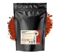 Nature Kitchen Bonfire Spice 500g Extra Hot Smoky Seasoning, Premium BBQ Rub Blend, Gluten Free Vegan Spice for Grilling Marinades Roasts Barbecue Cooking