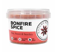 Nature Kitchen Bonfire Spice 70g Extra Hot Smoky Seasoning, Hand Blended BBQ Spice, Gluten Free Vegan Rub for Grilling Marinades Roasts Barbecue Cooking