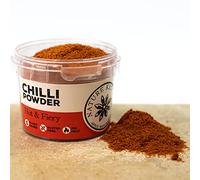Nature Kitchen Chilli Powder, 50g Pot Ground Spice, Gluten Free, Vegan Friendly, Hot and Aromatic Red Chilli for Marinades, Sauces, Frying, Baking, Grilling and Everyday Cooking