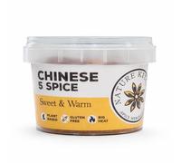 Nature Kitchen Chinese 5 Spice 55g, Hand Blended Authentic Seasoning, Gluten Free, Vegan Spice Blend for Stir Fries, Meats, Marinades, Roasts and Asian Cooking