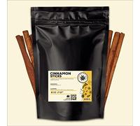Nature Kitchen Cinnamon Sticks, 250g Premium 3 Inch Whole Quills for Cooking and Baking, Gluten Free, Vegan, Sweet Aromatic Spice for Mulled Wine, Chai, Curries, Rice and Pickling