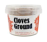 Nature Kitchen Cloves Ground 50g Pot Aromatic Spice, Gluten-Free Vegan, Flavourful Herb for Baking Desserts Sauces Curries Marinades Frying Grilling Everyday and International Recipes