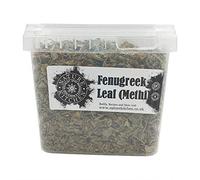 Nature Kitchen Dried Fenugreek Leaves Kasuri Methi, 125g Premium Herb for Indian Cooking, Gluten Free, Vegan, Aromatic Bitter Nutty Flavour for Curries, Naan, Dal and Sabzi