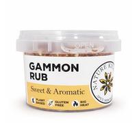 Nature Kitchen Gammon Rub 70g, Sweet and Mild Pork Seasoning in Airtight Stackable Pot, Gluten Free Vegan Spice Blend for Gammon Ham Pork Roasts BBQ Grilling and Slow Cooking