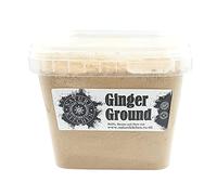 Nature Kitchen Ground Ginger, 500g Premium Ginger Powder for Cooking and Baking, Gluten Free, Vegan, Warm Spicy Seasoning for Curries, Teas, Chai, Marinades and Desserts