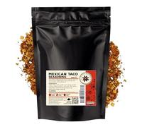 Nature Kitchen Hot & Spicy Taco Seasoning 500g - Large Bag of Mexican Spice Blend, Gluten-Free & Vegan, Ideal for Tacos, Fajitas, Sauces, Marinades, Grilling, Frying, Baking & Everyday Cooking