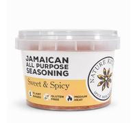 Nature Kitchen Jamaican All Purpose Seasoning 60g, Caribbean Herb Spice Blend with Salt and Pepper, Gluten Free, Vegan Seasoning for Meat, Vegetables, Soups and Everyday Cooking