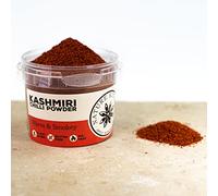Nature Kitchen Kashmiri Chilli Powder 50g Pot Vibrant Mild Heat Spice, Gluten Free, Vegan Friendly, Deep Red Colour for Curries, Marinades, Sauces, Frying, Baking, Grilling and Everyday Cooking