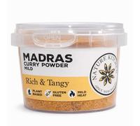 Nature Kitchen Madras Mild Curry Powder 55g, Hand Blended Premium Indian Spice Mix, Gluten Free, Vegan Seasoning for Curries, Marinades, Rice and Small Batch Home Cooking
