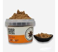 Nature Kitchen Mixed Sweet Spices Ground 50g Mild, Hand Blended Baking Spice Mix, Gluten Free, Vegan Seasoning for Desserts, Cakes, Biscuits, Mulled Drinks and Everyday Baking