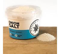 Nature Kitchen Onion Salt 100g Pot of Seasoning Spices and Herbs. Gluten-Free and Vegan, Everyday Cooking Blends for Marinades, Sauces, Frying, Baking Or Grilling