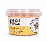 Nature Kitchen Thai 7 Spice Blend 60g, Premium Aromatic Seasoning in Airtight Stackable Pot, Gluten Free Vegan Spice for Thai Curries Stir Fries Soups Marinades and Asian Cooking
